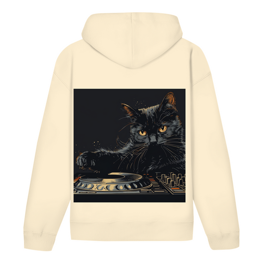 DJ Cat Art Premium Hoodie
